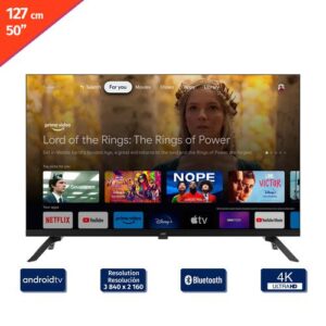 JVC 127 cm / 50″ Pulgadas Smart 4K UHD Android TV LT-50KB538