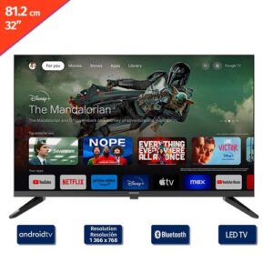 Kenwood 81.2 cm / 32″ Pulgadas Smart Android HD TV LTK-K32B13G