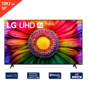 LG 139.7 cm / 55″ Pulgadas Smart WebOS 4K LED UHD TV 55UR8050AUA