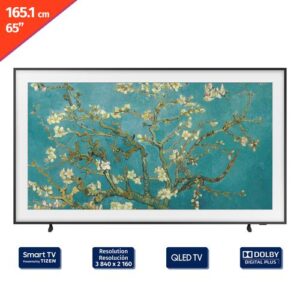 Samsung 165.1 cm / 65” Pulgadas Smart Tizen 4K QLED UHD TV con marco UHD QN65LS03BAPXPA