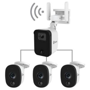 Swann Fourtify Sistema de Seguridad Perimetral con 4 Cámaras